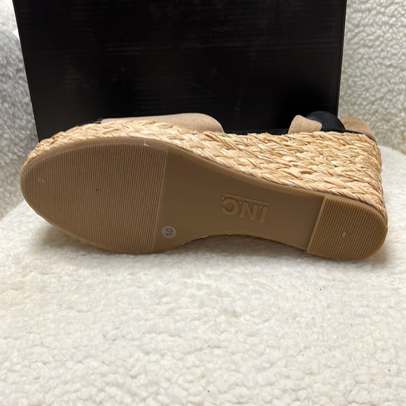 I.N.C. International Concepts Moniquee Espadrille Wedge Sandals, Size 10 & 10.5 - Picture 6 of 7